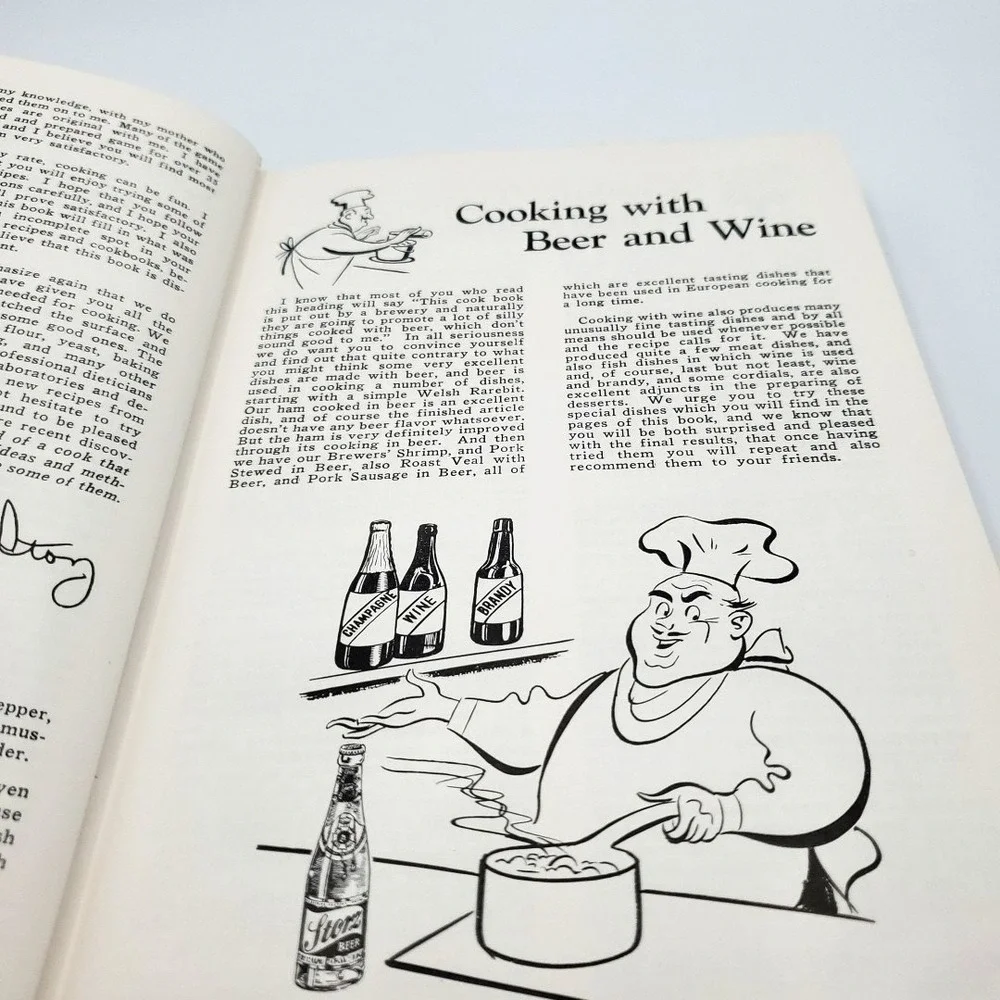 Dwight Eisenhower Copy The New Storz Cook Book Special Deluxe Ed. Storz Brewing‎
